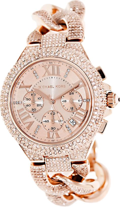 michael kors uhr gold rosa|Michael Kors watches.